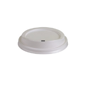 Eco Products EP-HL8-W White Dome Hot Cup Lids, 8 Ounce