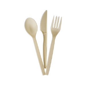 Eco Products EP-S002 Plant Starch Forks, 1000/Case Eco Products EP-S002 Plant Starch Forks, 1000/Case