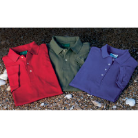 Outer Banks® Pique Golf Shirt, Wine, L