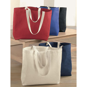 Augusta Sportswear 600 Jumbo Tote, Natural