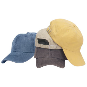 Head To Toe 834 Adult 6 Panel Pigment-Dyed Cap, Mustard