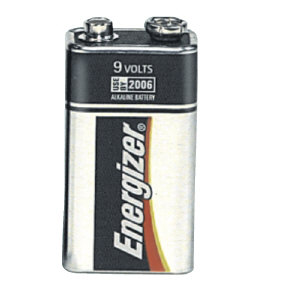 Energizer 522FP-4 Energizer&#174; 9 Volt Alkaline Batteries, 4 Pack