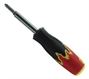 Sheffield FHS6B 6 in 1 Flame Screwdriver