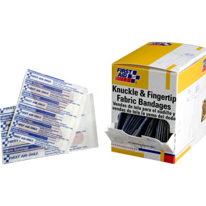 First Aid Only G140 Knuckle &amp; Fingertip Fabric Bandages