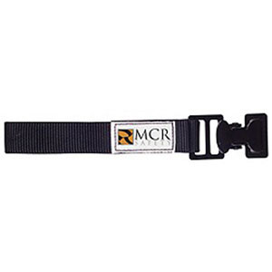 MCR Safety GCB Glove/Utility Clip w/ Nylon Strap, Black
