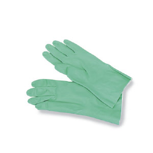 Galaxy Gloves 183M Nitrile Flock-Lined Gloves, Medium, Dozen