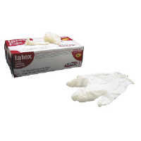 Galaxy Gloves 345L Latex Powder Free General-Purpose Gloves, Large