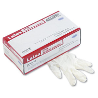 Galaxy Gloves 355L Latex General-Purpose Gloves, Large