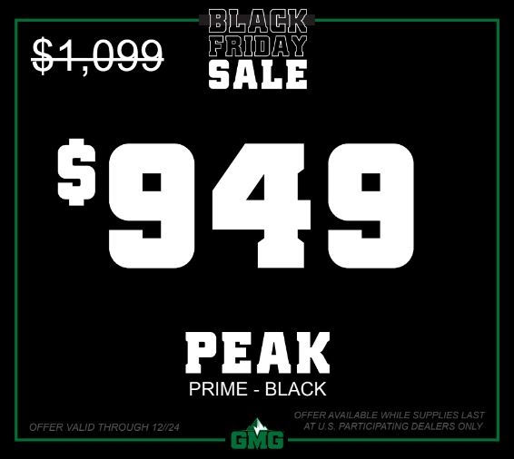 Save $150 on Green Mountain Grills PEAK WiFi Pellet Grills - 2022 Black Friday Sale