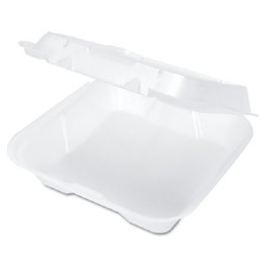 Genpak SN200V Vented Snap-It&#174; Hinged Containers, 200/Cs.