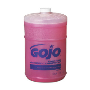 Gojo 1845 Thick Pink Antiseptic Lotion Soap Gojo 1845 Thick Pink Antiseptic Lotion Soap