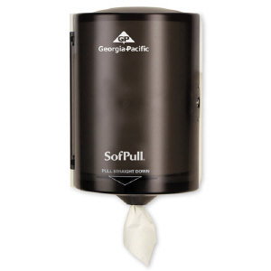 Georgia Pacific 580-08 SofPull® Jr. Capacity Center-Pull Towel Dispenser Georgia Pacific 580-08 SofPull® Jr. Capacity Center-Pull Towel Dispenser