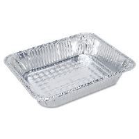 Handi-Foil 206130 Shallow Oblong Aluminum Containers, 1.5 Lb