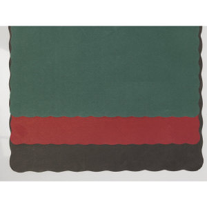 Hoffmaster 310521 Solid Color Placemats, Red