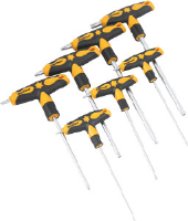 Sheffield HK7TT GreatNeck® 7 Pc. T-Handle Star Drive Key Set