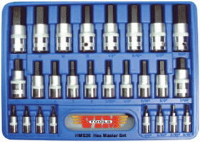 VIM Tools HMS26 22 Pc. Hex Master Set