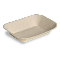 Huhtamaki JUST Savaday®/Chinet® Food Trays, 9 x 7"