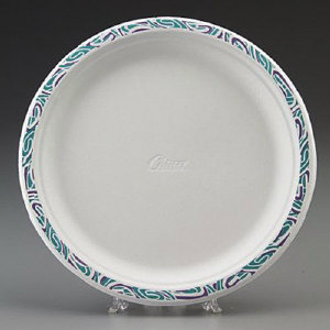 Huhtamaki PORCH Chinet® Premium Strength Paper Plate, 10.25 Inch Huhtamaki PORCH Chinet® Premium Strength Paper Plate, 10.25 Inch