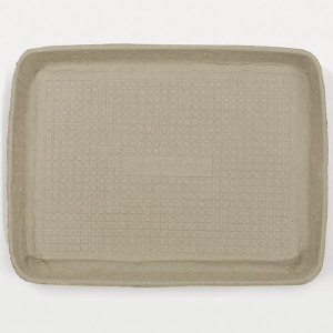 Huhtamaki TURRET KYS&#174;/Chinet&#174; Serving Trays, 12x19x1&quot;