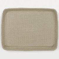 Huhtamaki TURRET KYS®/Chinet® Serving Trays, 12x19x1"