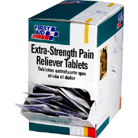 First Aid Only I427 Extra-Strength Pain Reliever Tablets, 125Pk / 2 ea
