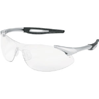MCR Safety IA120AF Inertia™ Safety Glasses,Silver,Clear, Anti-Fog