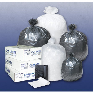 Inteplast Group EC171806N Coreless Can Liners, 17X18, 6 Micron