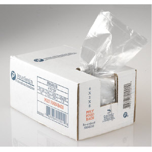 Inteplast Group PB060315H HD Poly Food Bags, 6X3X15, 1000/CS