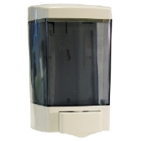 Impact 9346 ClearVu® Plastic Soap Dispensers, Blue/White