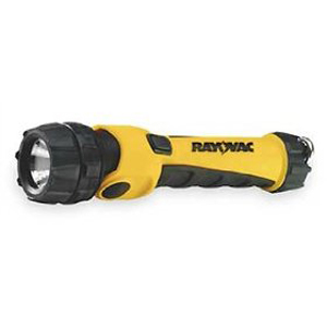 Rayovac IND2AAS Industrial Flashlight w/ Swivel, 2AA