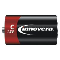 Innovera 22012 C Size Alkaline Batteries, 12 Pack