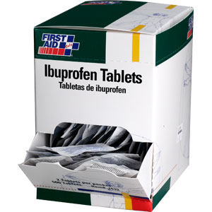First Aid Only J432 Ibuprofen Tablets, (500/Box) 250Pk / 2 ea