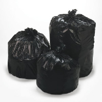 Jaguar Plastics R3339H Low-Density Repro Can Liners, Black, 33X39, 1.5