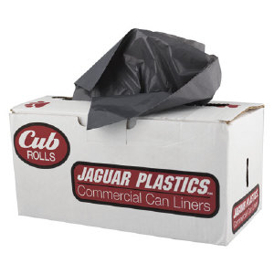 Jaguar Plastics RG3858G &#8220;Cub,&#8220; Roll Liners, 33X58, 1.7 MIL, Gray