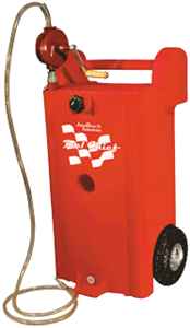 John Dow JDI-25GC-P1 25 Gallon Poly Gas Caddy w/Heavy-Duty Pump