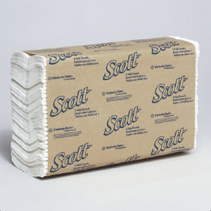 Kimberly Clark 01510 Scott&#174; C Fold Towels, 12/200