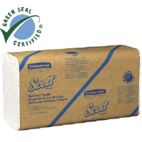 Kimberly Clark 01807 Scott® 100% Recycled Fiber Multi-Fold Towels