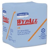 Kimberly Clark 05776 Wypall® L40 Blue Wipers, 12/56