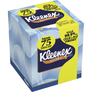 Kimberly Clark 28075 Kleenex&#174; Boutique&#174; Anti-Viral Facial Tissue