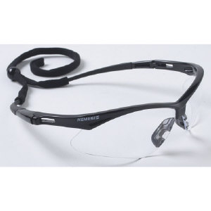 Kimberly Clark 3000354 Nemesis Eye Protection, Clear Lens, Black Frame