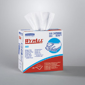 Kimberly Clark 34790 Wypall&#174; X60 Wipers, 10/126