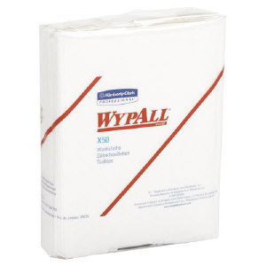 Kimberly Clark 35025 Wypall&#174; X50 Wipers, 1/4 Fold, 32/26