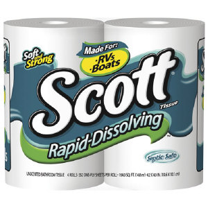 Kimberly Clark 40414 Scott&#174; Rapid Dissolving Tissue