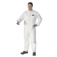 Kimberly Clark 44303 Kleenguard® A40 Coveralls, Zip, Large