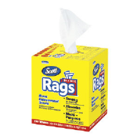 Kimberly Clark 75260 Scott® Rags-in-a-Box, White