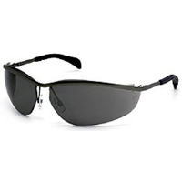 MCR Safety KD212 Klondike® Safety Glasses,Metal,Gray