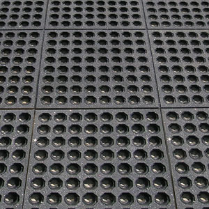 Crown Matting KDSG33GT Dura-Step&#153; 751 Rubber Mats, 3&#39; x 3&#39;