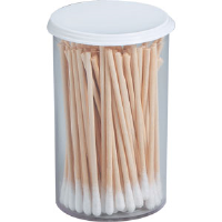 First Aid Only M5064-50 3" Non-Sterile Cotton Tip Applicators, 100/Vial, 50 Vials/Cs.