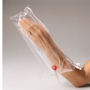First Aid Only M5083 15&#34; Inflatable Plastic Air Splint, Hand/Wrist