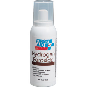 First Aid Only M5124 4 oz Hydrogen Peroxide Pump Spray